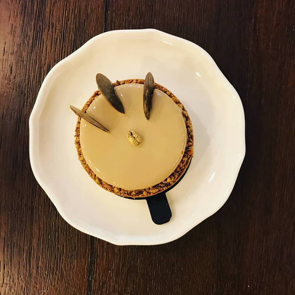 La tarte Verlet au café Panama La Torcaza